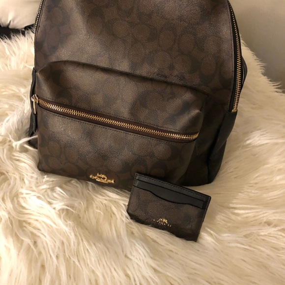 SOLD!! Coach Charlie Backpack - Picture 3 of 8